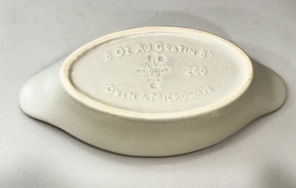 Set of 4 Vintage Pfaltzgraff Yorktowne Au Gratin Dishes 260 265 270 Stoneware